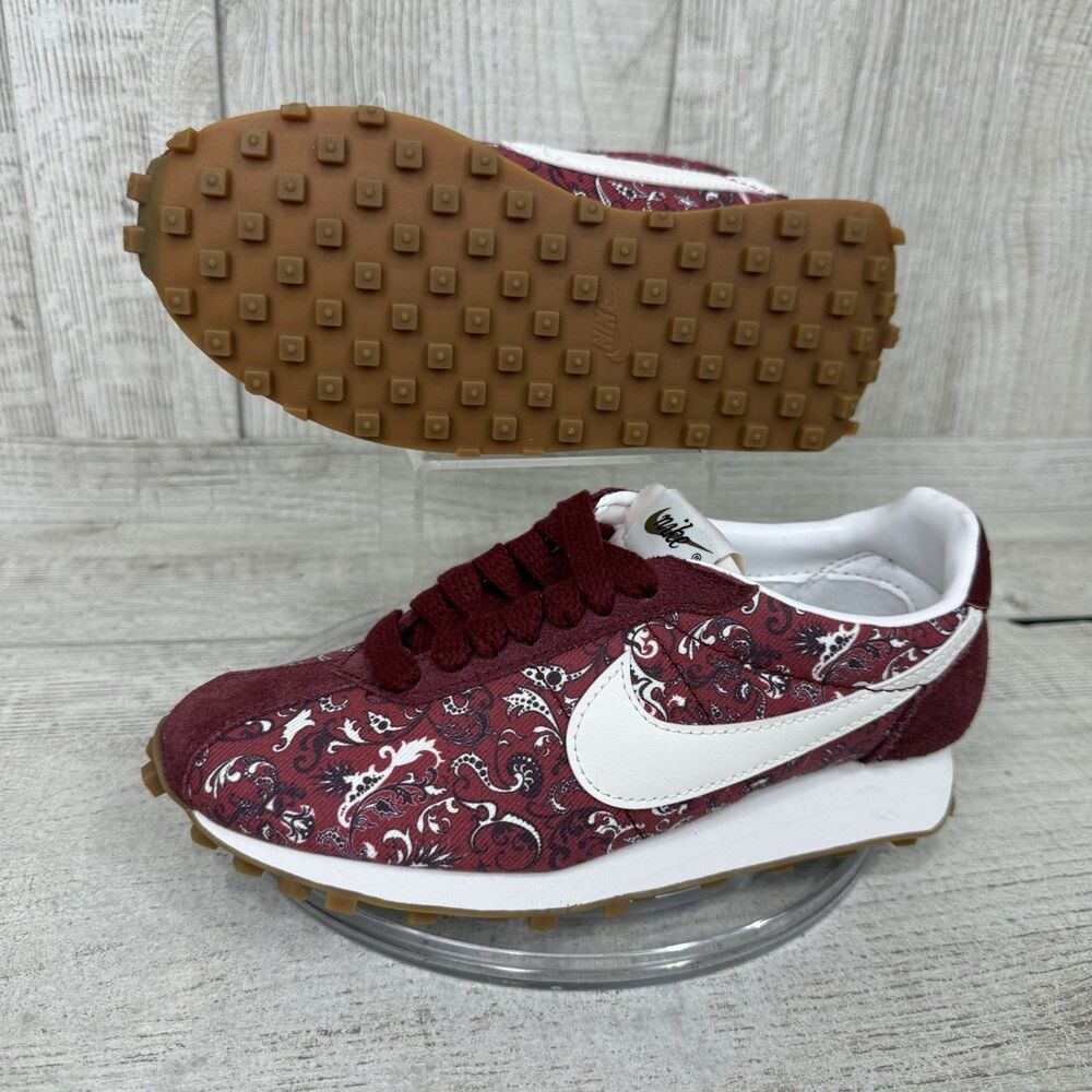 Nike LD-1000 Shoes Womens Size 6.5 Bandana Team Red Paisley Waffle IH4479-677 - Picture 3 of 9